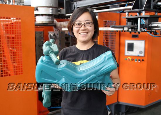 All Electric Control Blow Molding Equipment For Plastic Kids Scooter SRB90