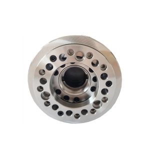 Wedge Hook 3 Jaws Hydraulic Power Through Hole Chuck