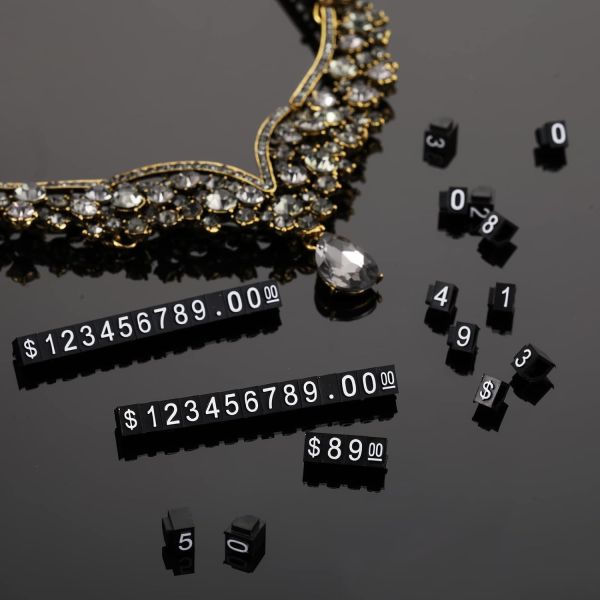 Shopping Mall Acrylic Retail Display Cubes Hook Tag For Jewellery Watch