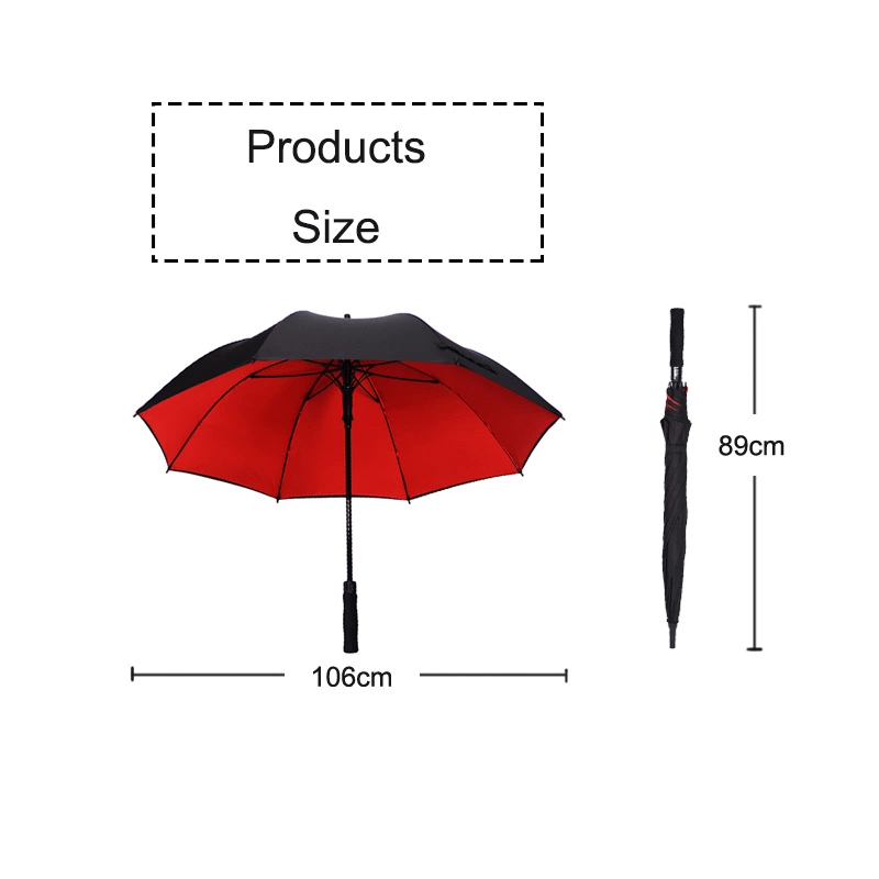 All In 1 Polyester EVA Handle C Shaped Umbrella