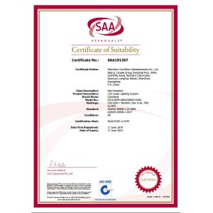 Shenzhen Coreshine Optoelectronics Co.,Ltd Certifications