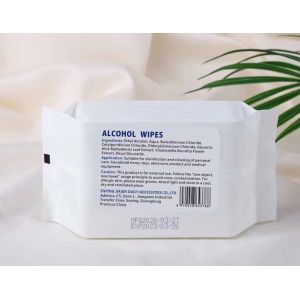 China 75% Alcohol Disinfectant Wipes / Non Woven Hospital Grade Alcohol Wipes on sale