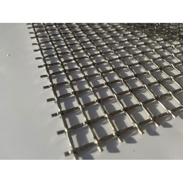 Customized Beautiful Plain Weave Decoration Screen Partition Architectural Metal Panels