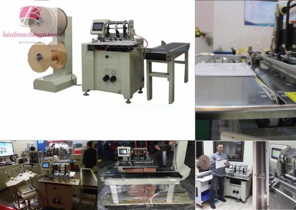 Quality Calendar and notebook Wire loop binding machine DCA520 with hanger part for sale