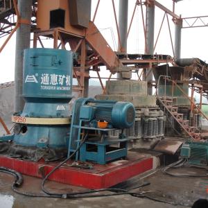 China 315kw Mining Cone Crusher With Single Cylinder Hydraulic Adjustment System wholesale
