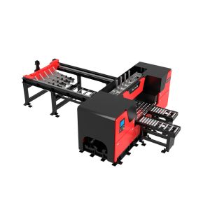 China Automatic Feeding CNC Horizontal Band Saw Machine PLC Control wholesale