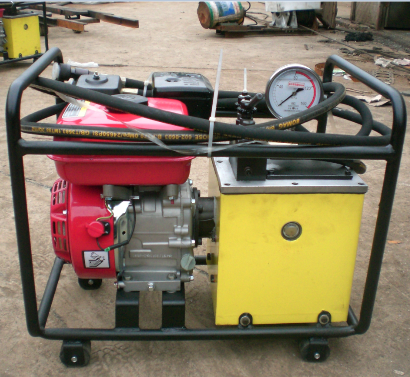 80Mpa Diesel Hydraulic Power Pump 1.6L/min Flow 220V Steel