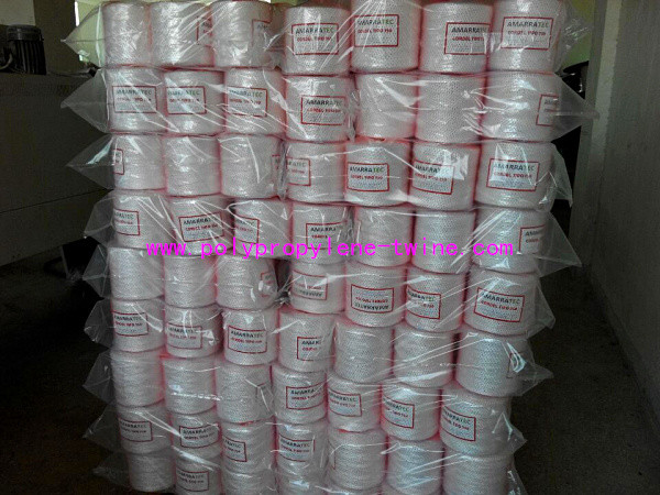 High Breaking Strength PP Baler Twine , Virgin Polypropylene Baler Twine