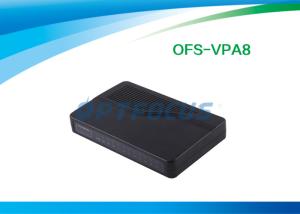 China 8 FXS VoIP Gateway ATA  SIP H.323 Two Ports 10 / 100 Base-T Ethernet Voice Prompts on sale