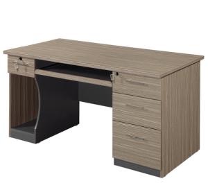 China Modern Custom Office Desk With Melamine Faced Chipboard Material wholesale
