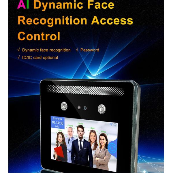 Multi Person WDR Face Recognition Attendance Machine For School