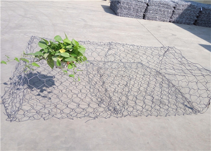 Heavy Duty Corrosion Resistant Galvanized Steel Wire Gabion Box For Riverbank Protection
