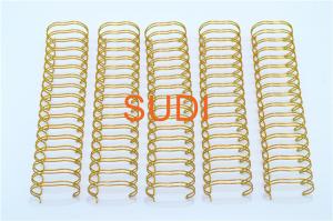 China High Gloss 1-3/4 Inch Wire Spiral Binding Coils For Schoolbook wholesale