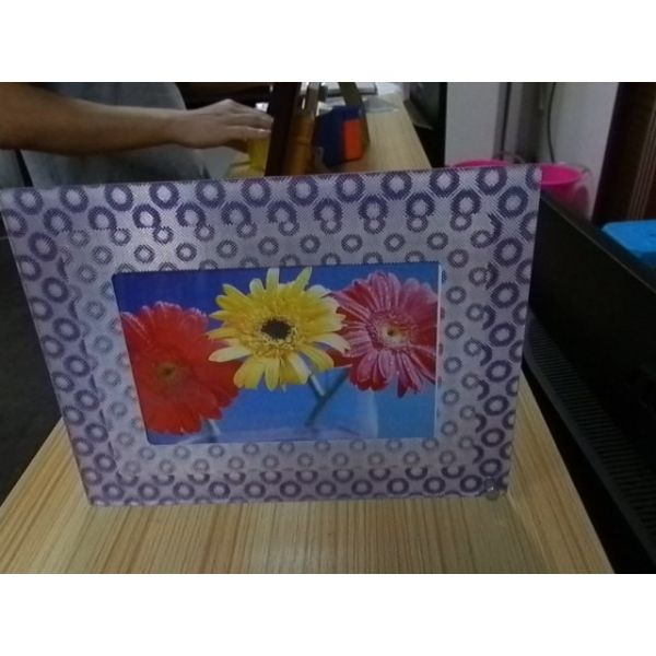 PLASTIC LENTICULAR fly eye 3d photo frames lenticular photo frames with depth 3d effect 360