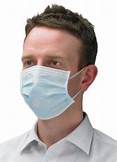 Dust proof, spittle splashing Disposable Protective Face Mask 175×95mm , 3 Layer Face Mask Earloop Type