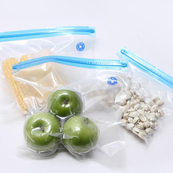 Quality Eco Friendly Vacuum Plastic Bag For Food , Nylon Vacuum Sealer  Bag for sale