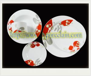 China 20pcs porcelian dinnerware set wholesale