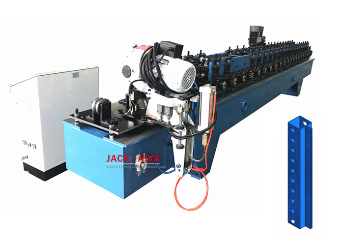Storage Rack Roll Forming Machine For Shelving Upright Rack