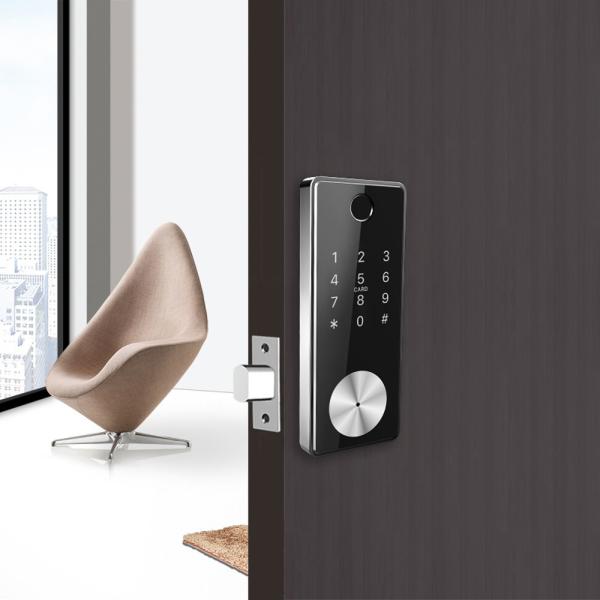Quality Apartment Door Locks Bluetooth WIFI Remote Control Card Code Door Lock for sale