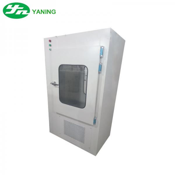 Quality Clean Room Air Shower Pass Box Powder Coating Steel Body 660*500*600mm External Size for sale