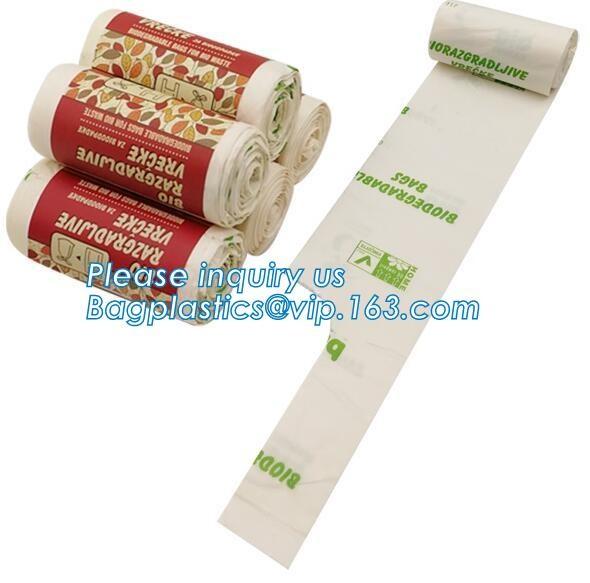 Quality Eco-Friendly Reusable 100% Biodegradable Cornstarch Popcorn Bags, Compostable EPI 100% OXO Biodegradable Plastic Bags for sale
