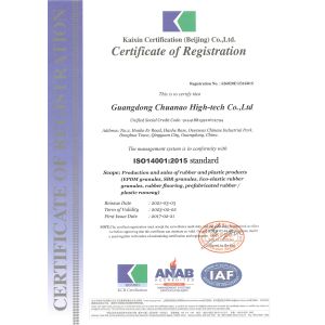 Guangdong Chuanao High-tech Co., Ltd. Certifications
