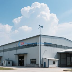 China Custom Clear Span Steel Warehouse with 50-Year Lifespan wholesale