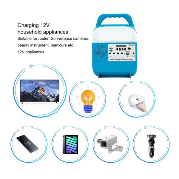 USB Rechargeable Solar LED Camping Light Bulb Tent Lamp BBQ Hiking Portable Emergency
