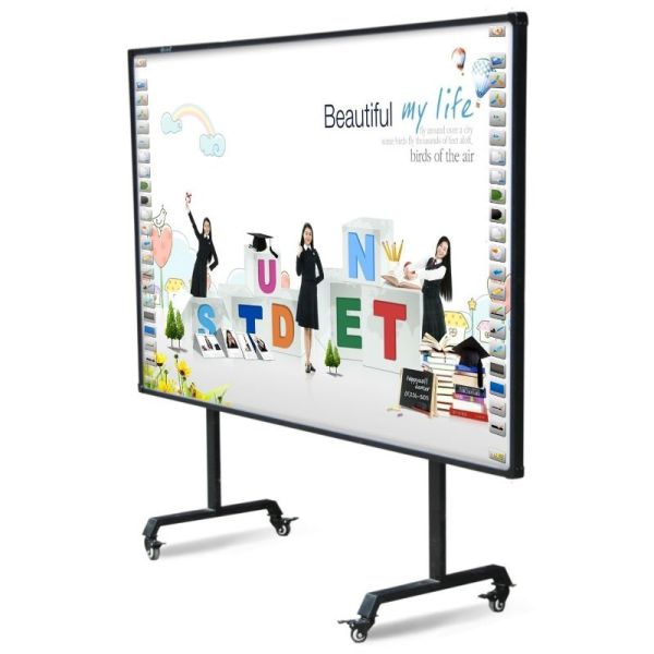 New IB-Q4 Series Interactive Projector Board With 10 Touch Points USB Port For Primary School Kids Teaching Play Games