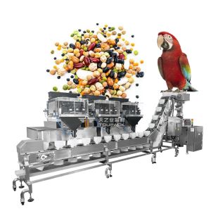 China Automatic 14-Head Parrot Food Packing Machine 10g-1000G 220V wholesale