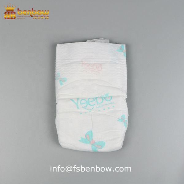 B Grade Diaper plastic PE bag Package