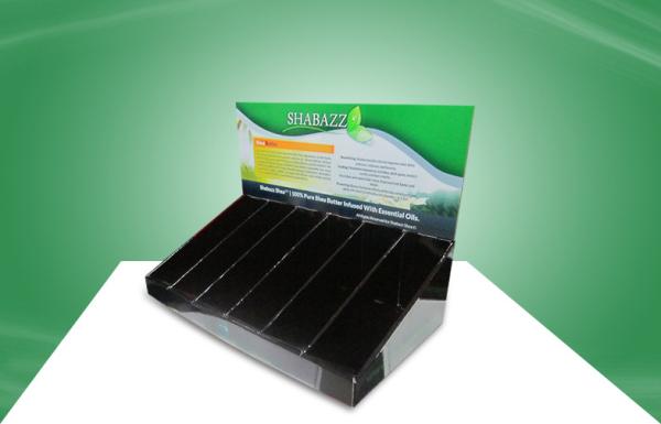 Quality Foods 6 Column Retail Cardboard Countertop Displays With Glossy Finish for sale