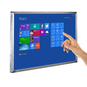 China 42 inch lcd panel horizontal interactive lcd monitor mount touch screen digital signage display wholesale