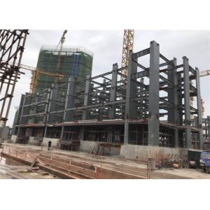 Durable Prefabricated Steel Metal Frame Structure Multi - Storey Residential