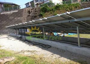 China OEM Solar Panel ballasted solar racking Anodizing Surface wholesale