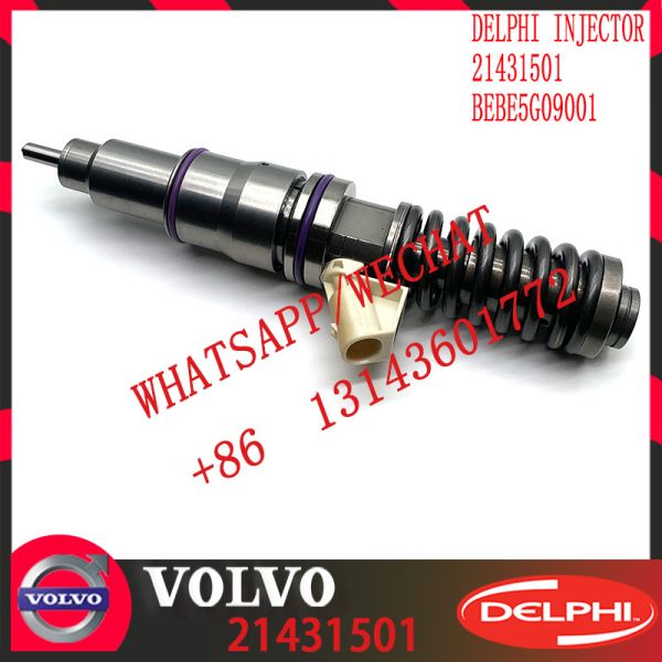 21431501 BEBE5G09001 Original Common Rail Diesel Fuel Injector 21431501 BEBE5G09001 E3.4 for Nissan