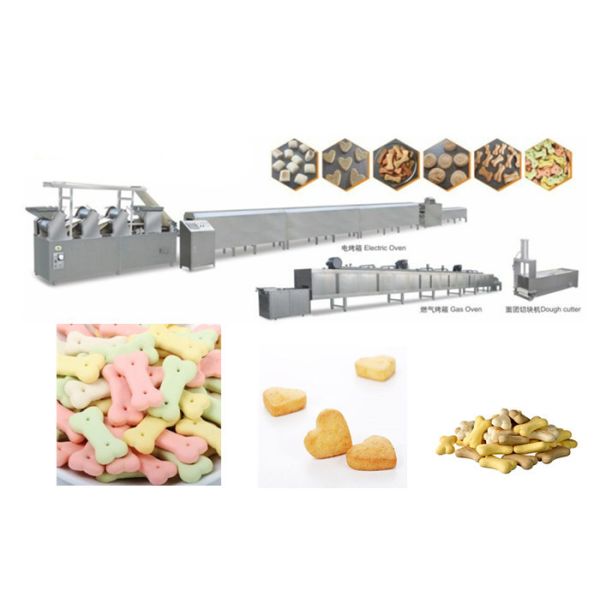MK-300 Stainless Steel Colored Dog Biscuit Making Machine With Stable Performance