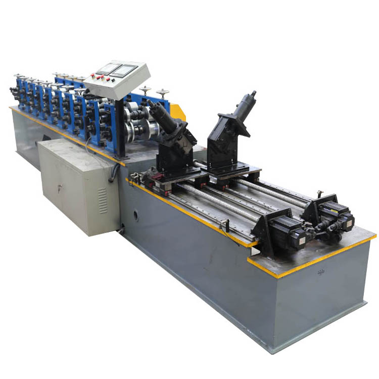 Galvanized Light Steel Keel Roll Forming Machine PLC Control System