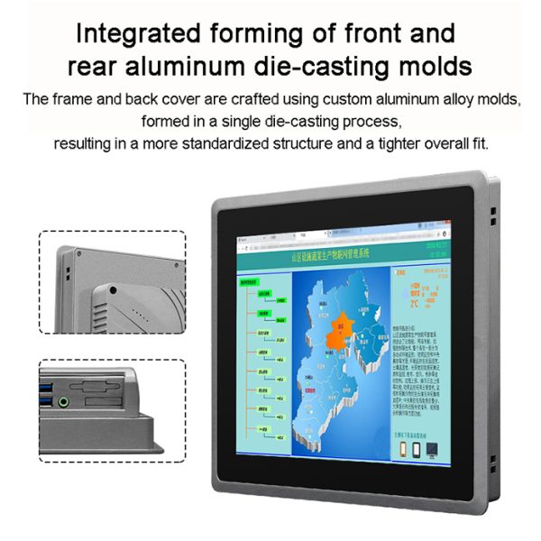 Industrial Embedded Touch Screen Display with IPS Panel Android Panel PC PCAP Capacitive Touch LCD Monitor