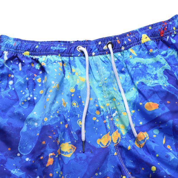 Sea World Pattern 0.15kg Swimming Trunks Shorts