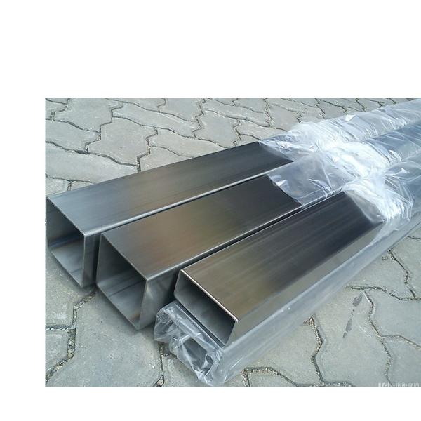 Quality SS202 Rectangular Stainless Steel Tube 304 430 301 Seamless for sale