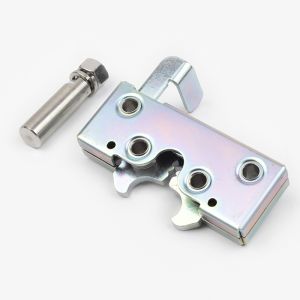Silver Rotary Heavy Duty Latch Lock
