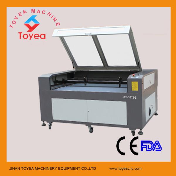 Quality Dual heads Acrylic laser cutting machine TYE-1612-2 for sale