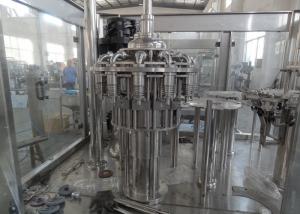 0.6MPa PLC Control Pet Bottle Filling Machine For Hot Filling Production Line