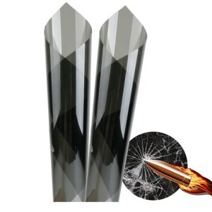 China Transparent Tint Film Bullet / Explosion Proof Safety Glass Protective Film on sale