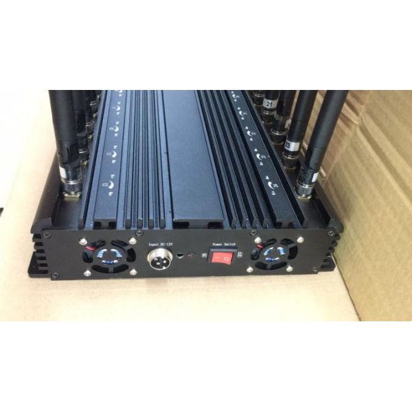 24 Bands Adjudtable Cell Phone Signal Jamming Device GPS Signal Disruptor