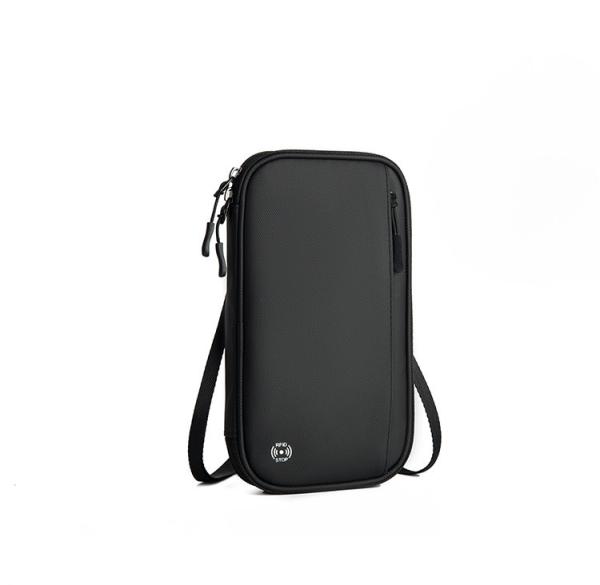 Quality NEW MULTI-FUNCTIONAL CARD BAG FOR OVERSEAS TRAVEL PORTABLE DOCUMENT BAG RFID WATERPROOF MULTI-CARD NECK for sale