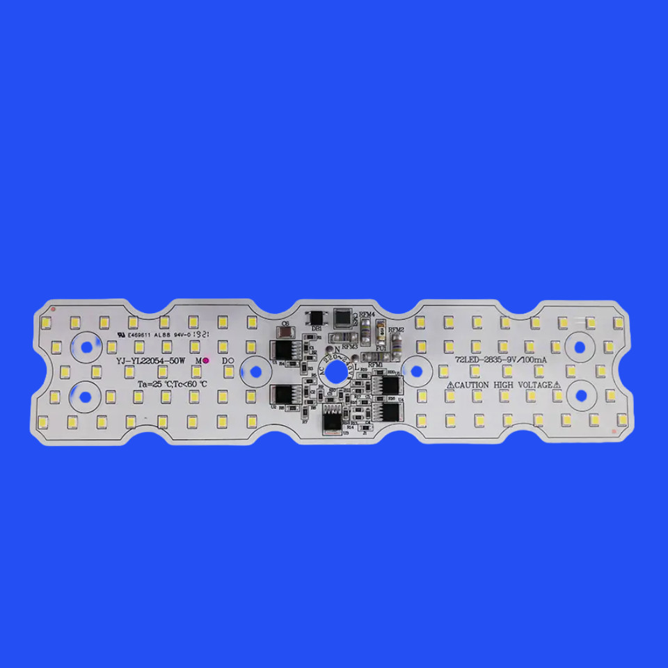 China 50W 220V 5700K 3030SMD DOB AC LED Module Linear Light Engine For LED Streetlights wholesale