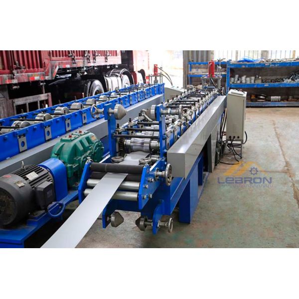 4KW 12m/Min Automatic Shutter Door Roll Forming Machine Chain Drive