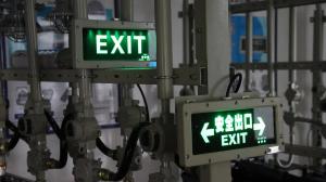 ATEX Hazardous Area Explosion proof Emergency Exit Sign Light 3W Customizable For Zone 1 Zone 2